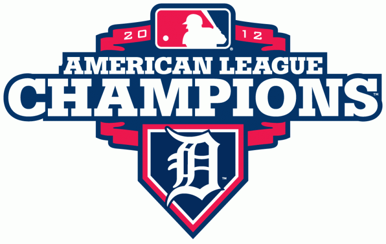 Detroit Tigers 2012 Champion Logo t shirts iron on transfers